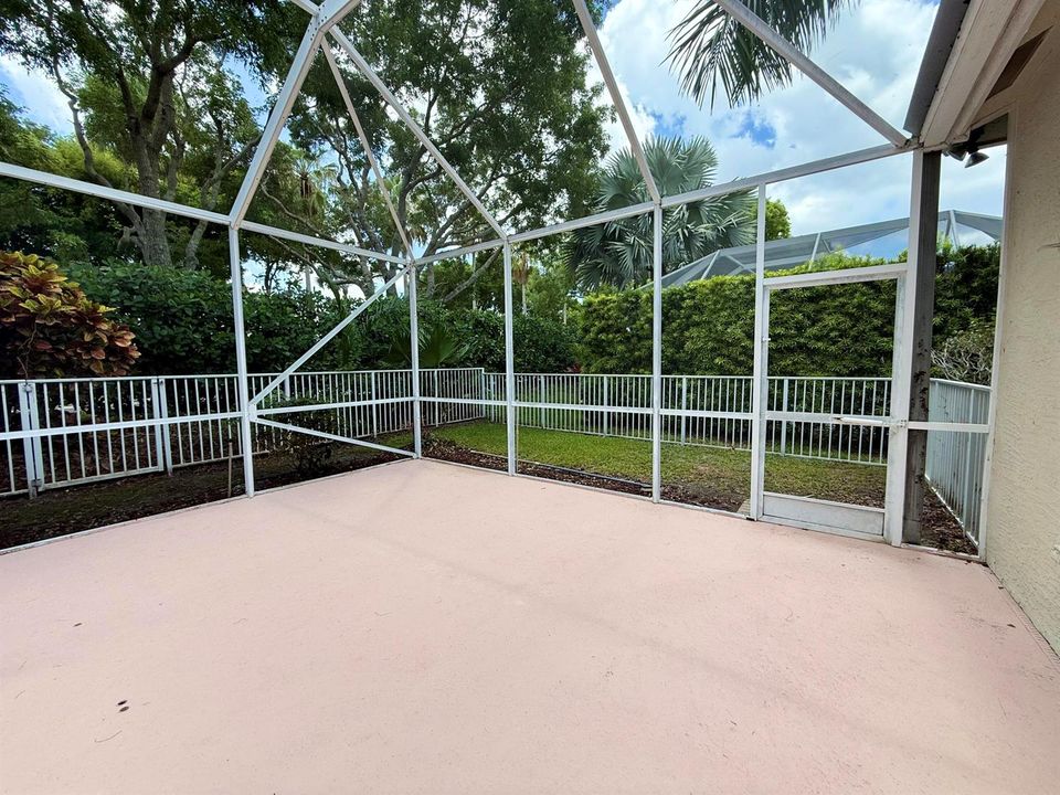 EXTRA PATIO SPACE