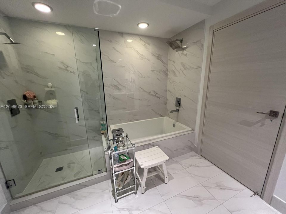 Second Bathroom-Shower and Bathtub