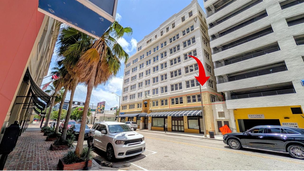 Exterior from Datura St