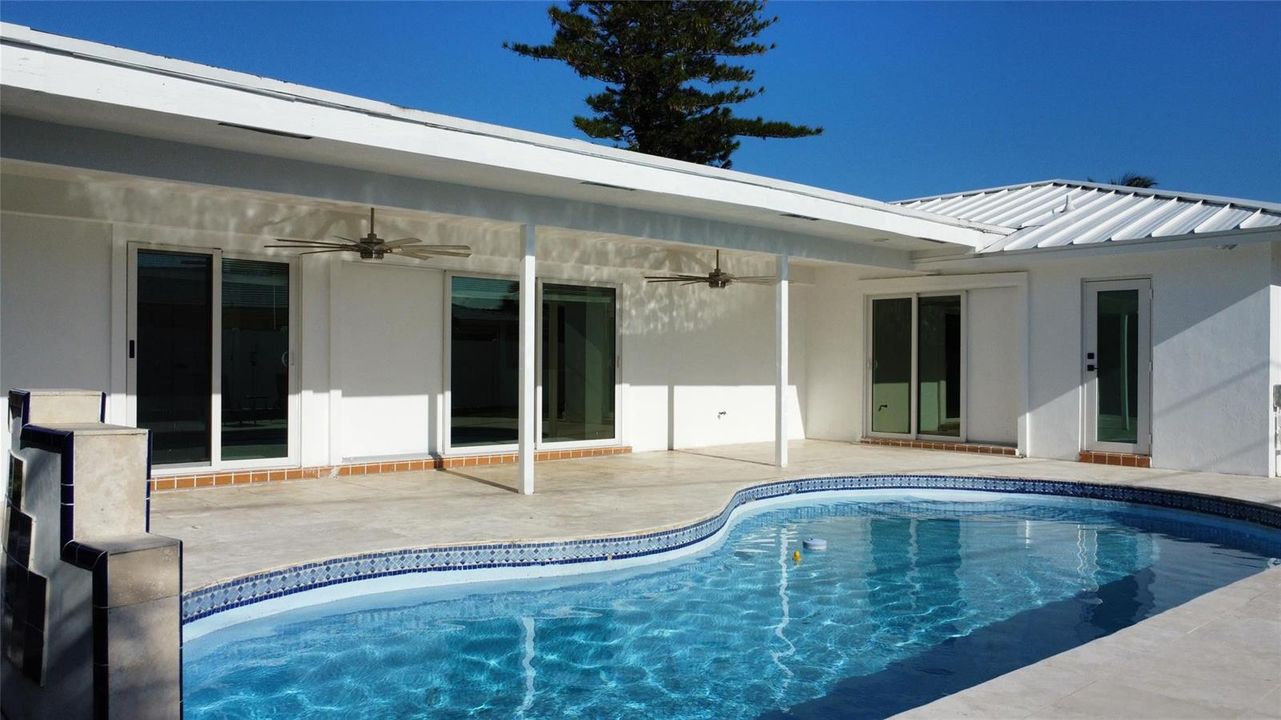 Pool and patio