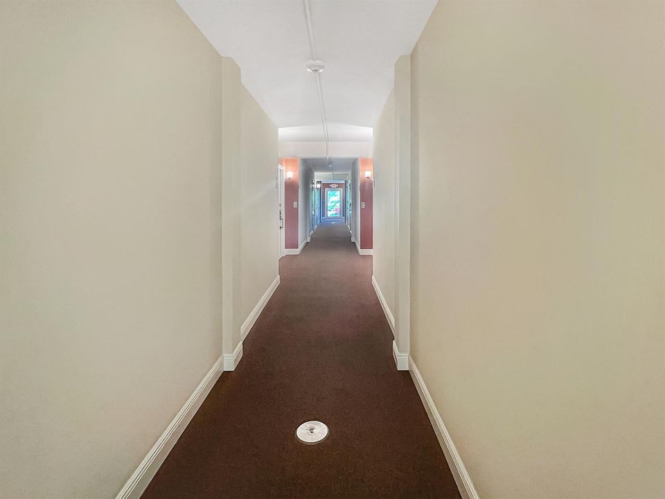 New carpet in Hallway