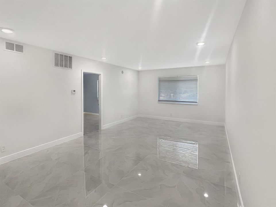 Living room facing window