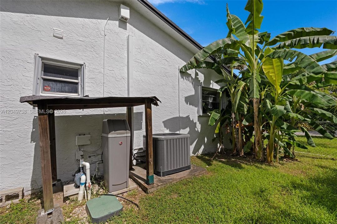 Water softener, AC unit and Irrigation system