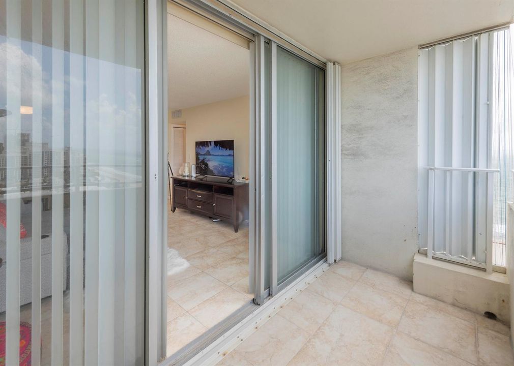 Exit balcony