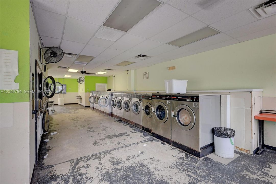 Current tenant - coin laundry