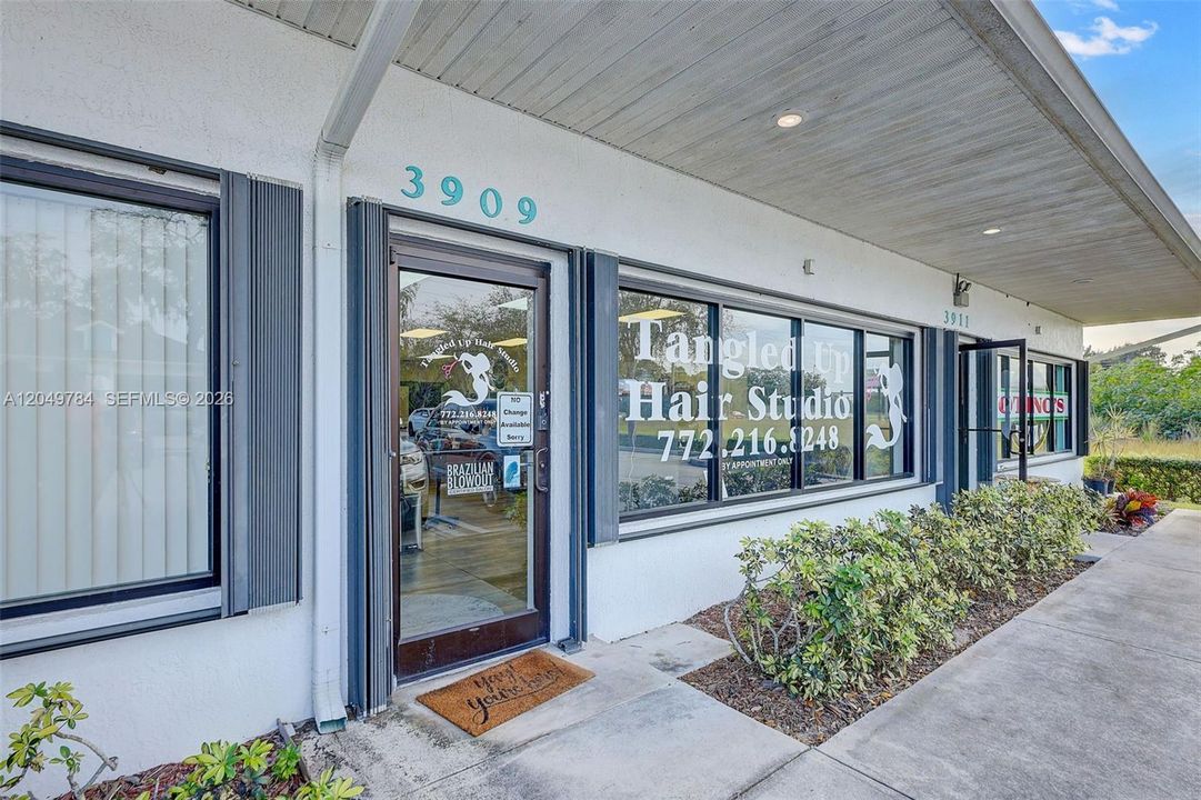 Current tenant - salon