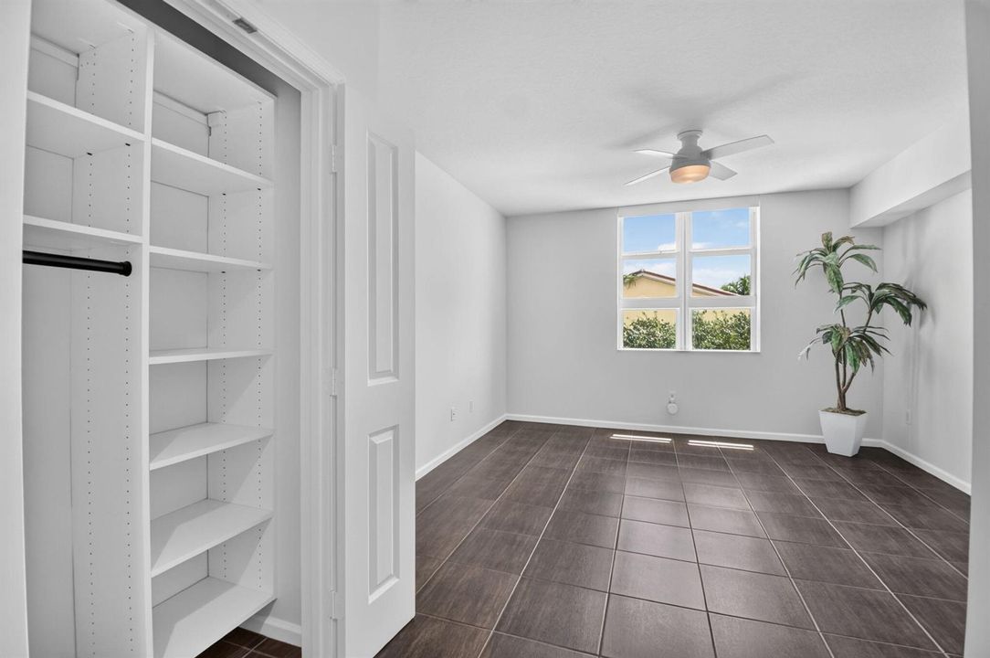 Primary Bedroom, Custom Closet Shelves