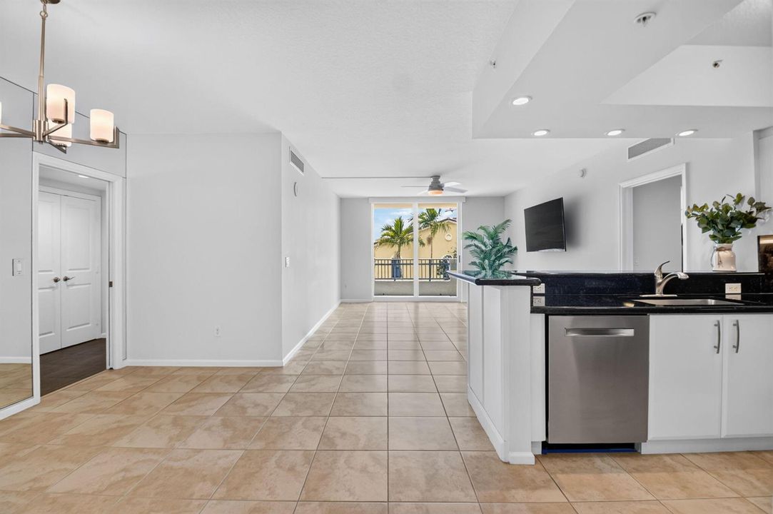 Open Kitchen to Living & Dining Areas