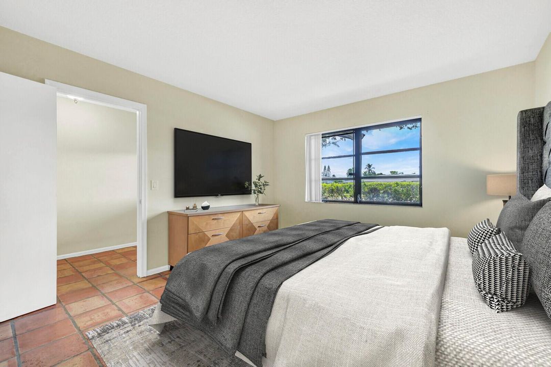 Virtually Staged Bedroom