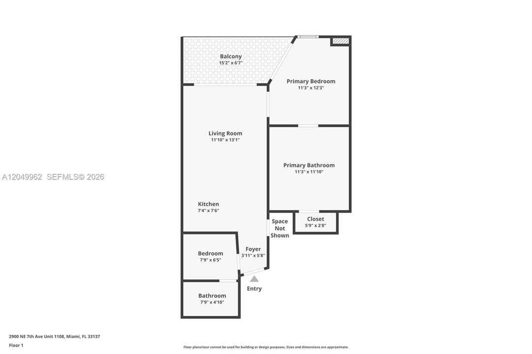 For Rent: $4,300 (1 beds, 2 baths, 790 Square Feet)