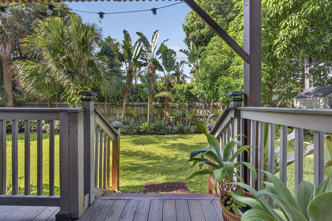 Large Back Yard