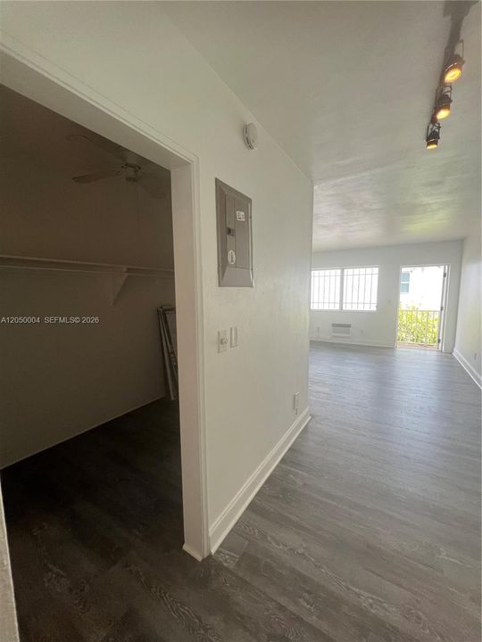 Walk in Closet Entrance / Bathroom passing .