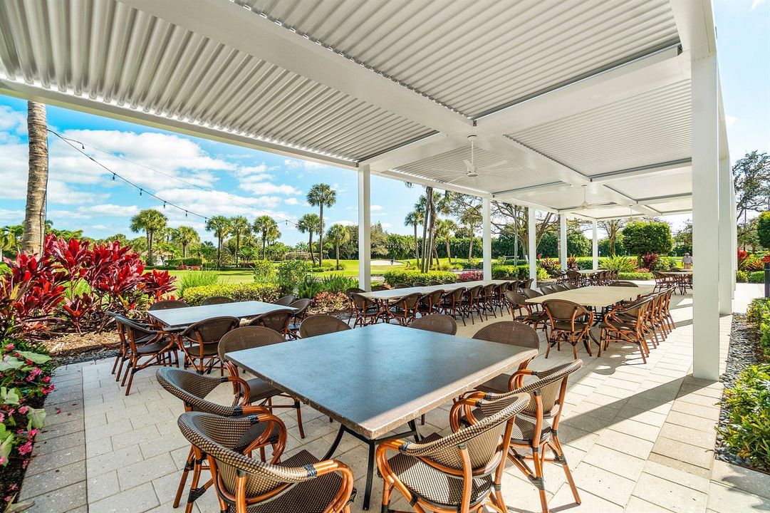 Covered Outdoor Dining