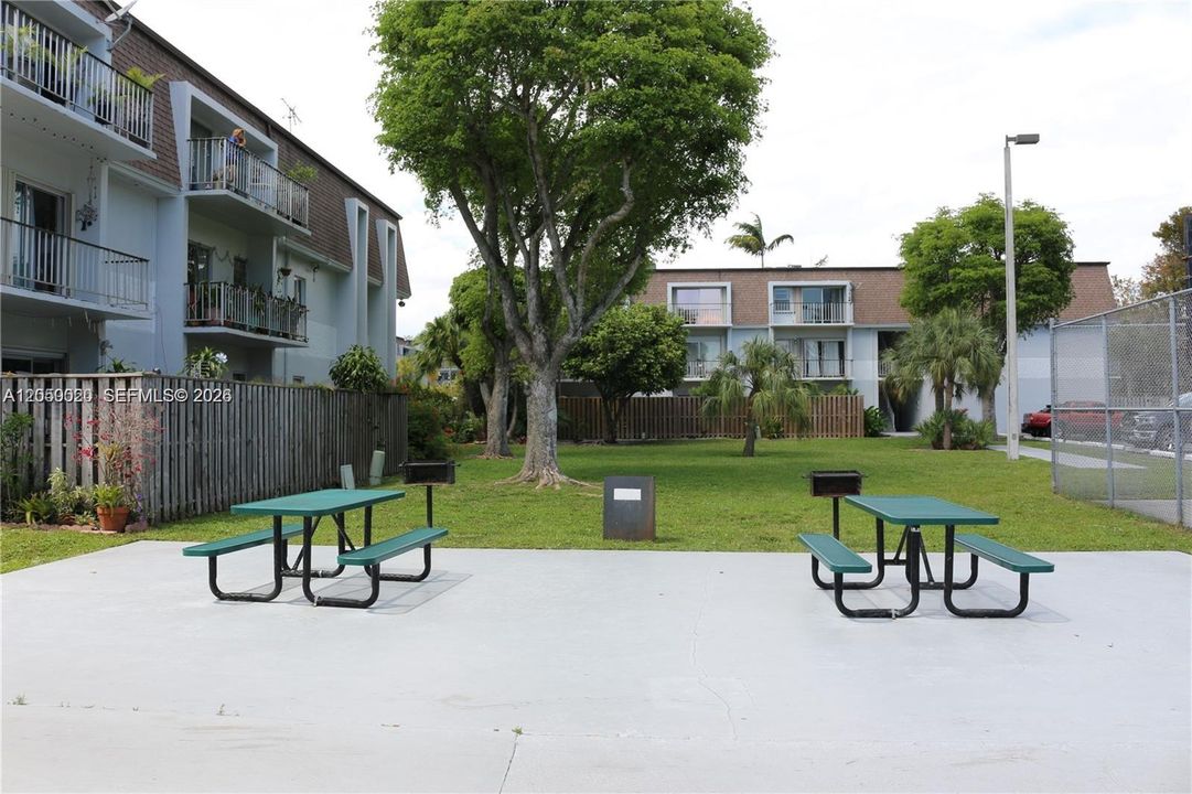 Barbecue area
