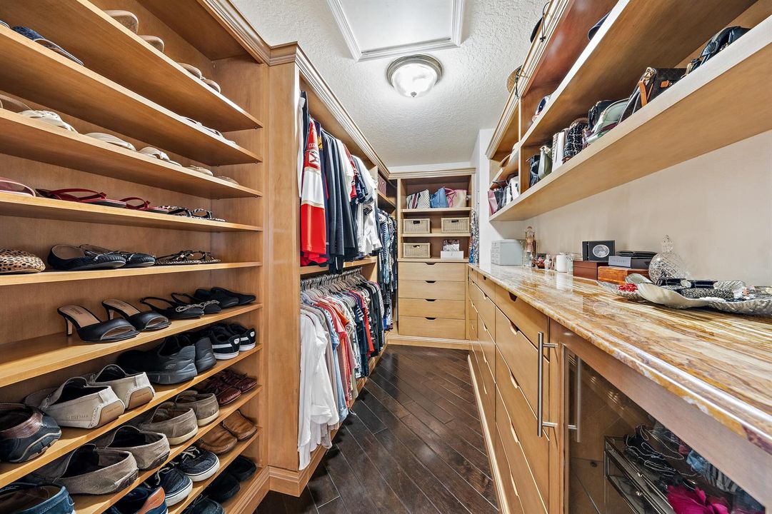 Master Walk-in Closet