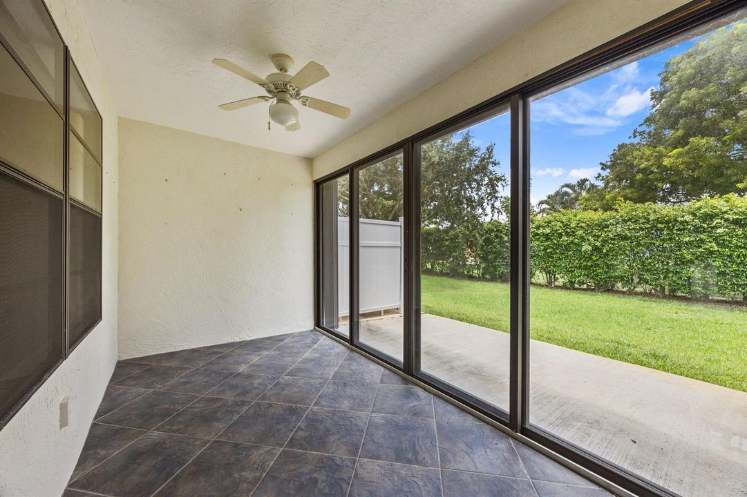 Enclosed Patio
