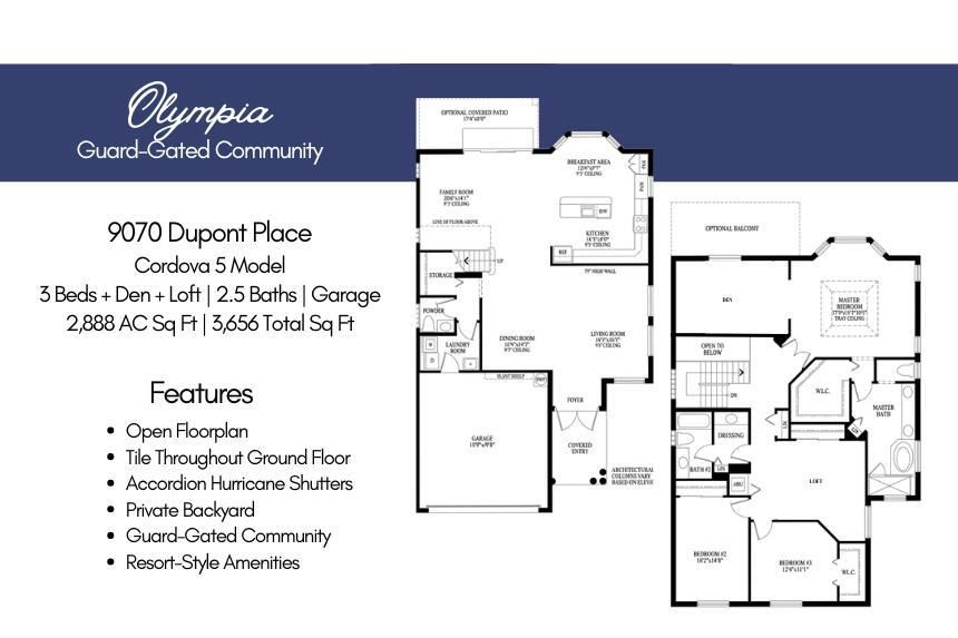 9070 Dupont Place Floorplan