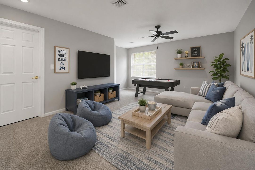 Virtually Staged Loft