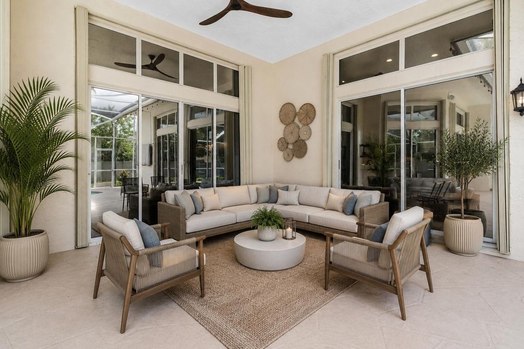 Patio Staged