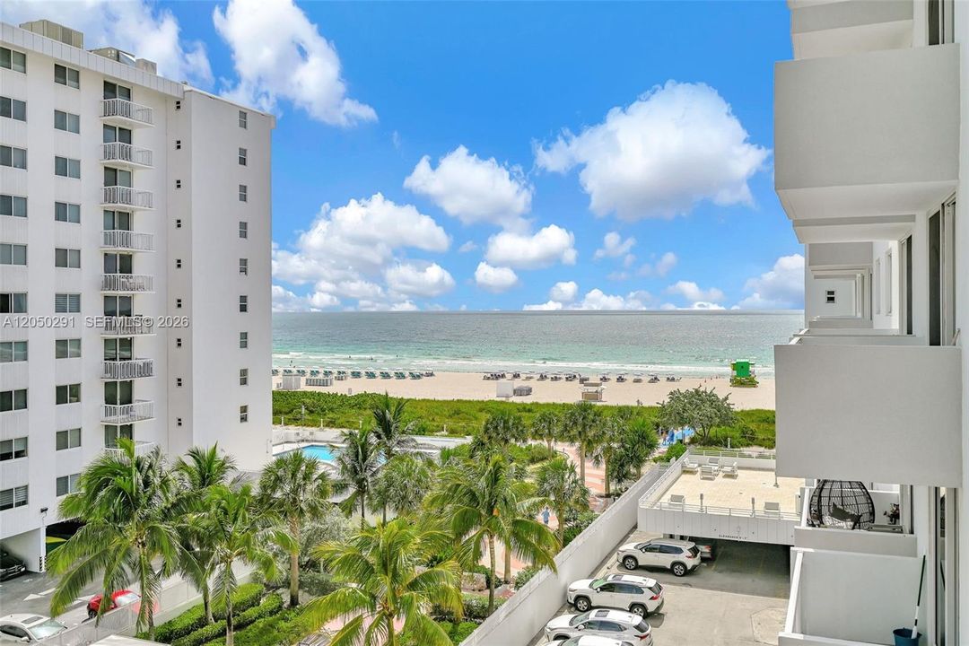 View from the balcony