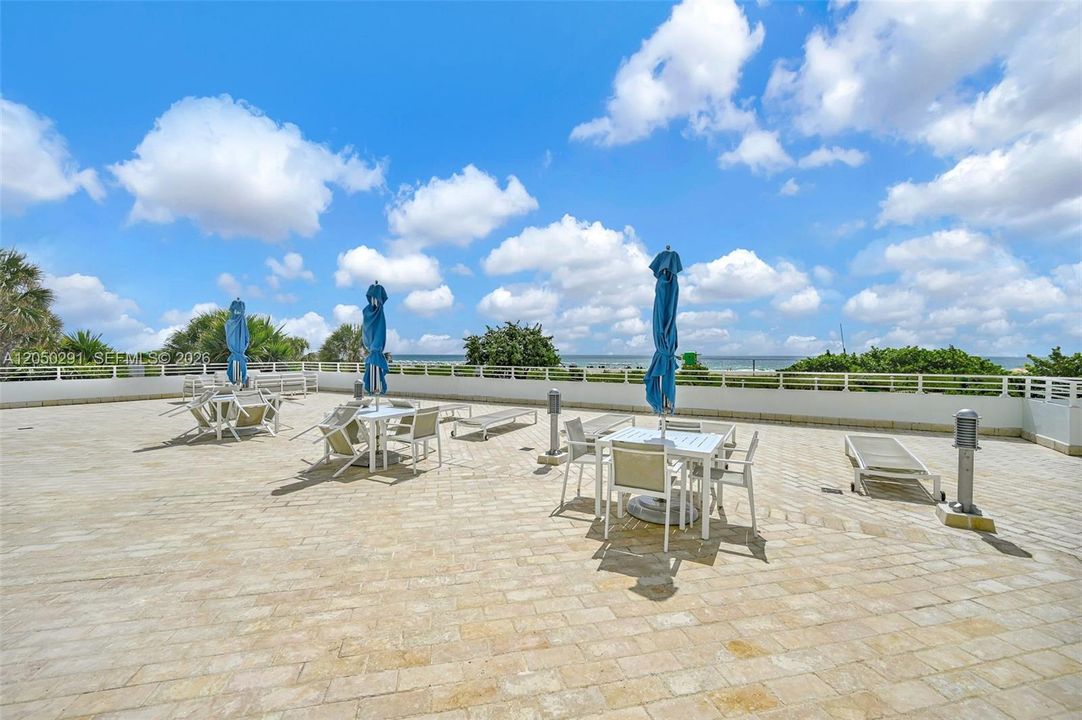 Pool deck