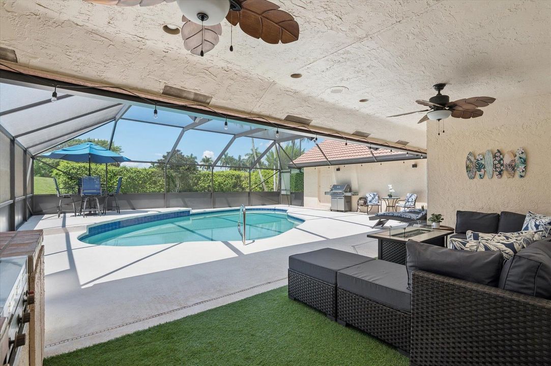 Covered Patio & Pool