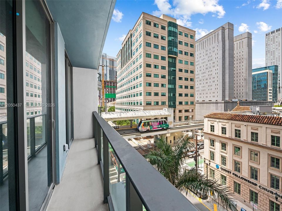 *Please note: The image shown does not represent the actual balcony view.