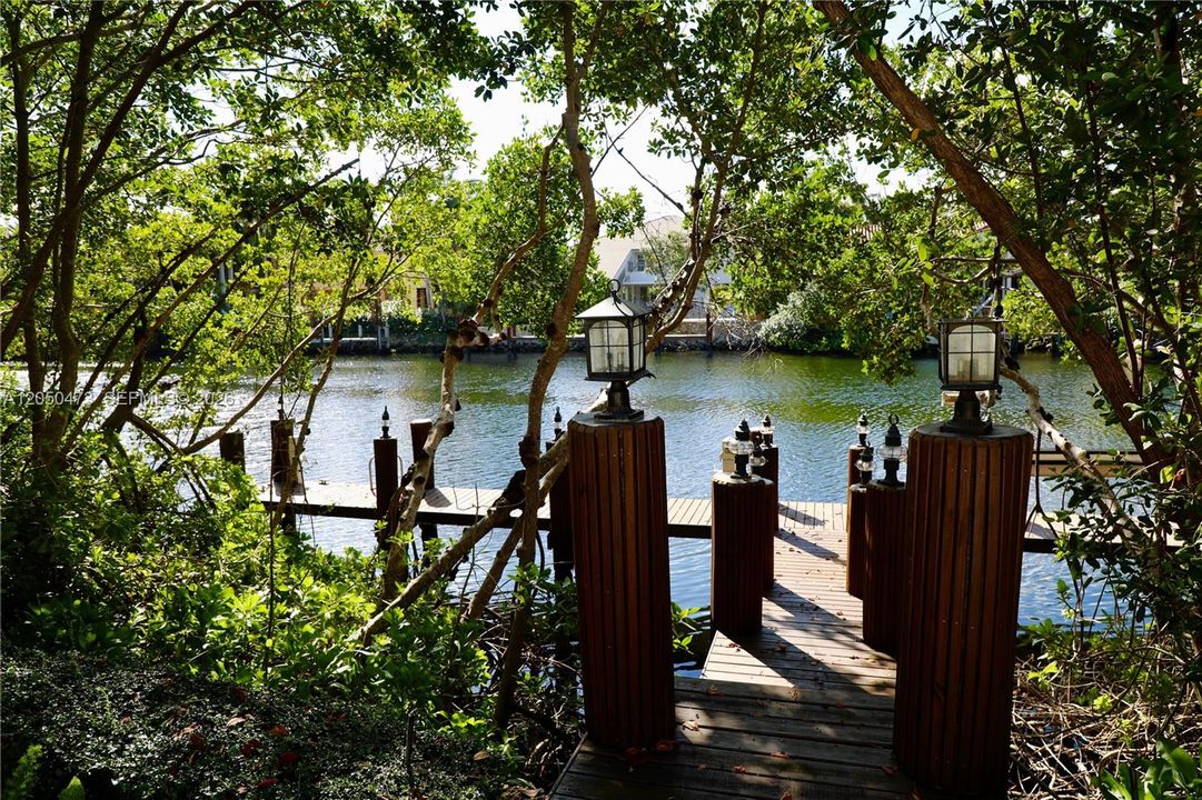 T-shape dock