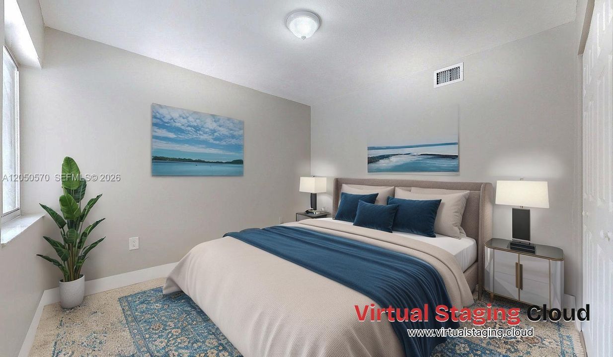 2nd Bedroom Staged