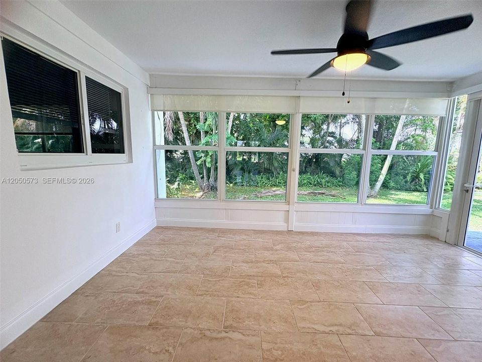 Spacious patio for indoor/outdoor living