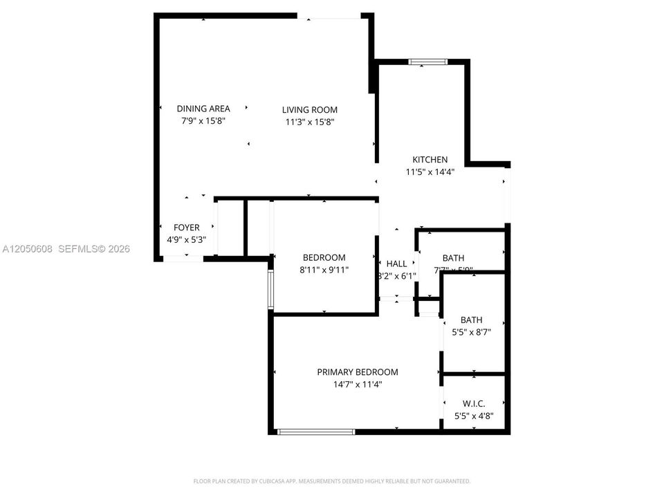 For Sale: $500,000 (2 beds, 2 baths, 1156 Square Feet)
