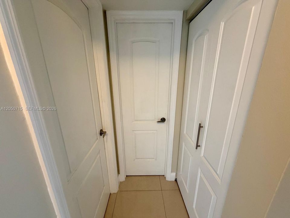 Bedroom, Bathroom, Hotwater Heater Closet doors