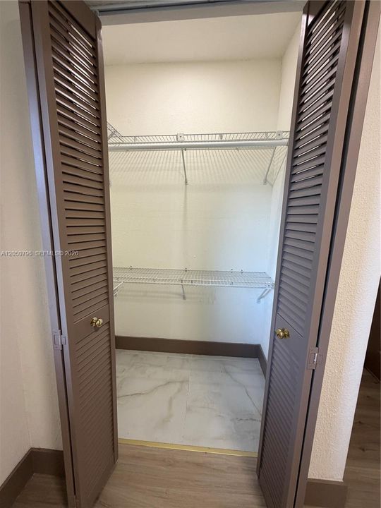 BOTH BEDROOM HAVE CLOSETS