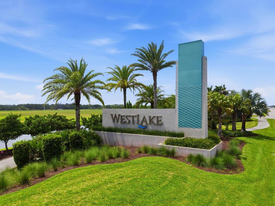 West Lake Sign
