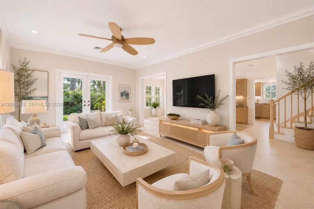 Virtual Renderings of Living Room
