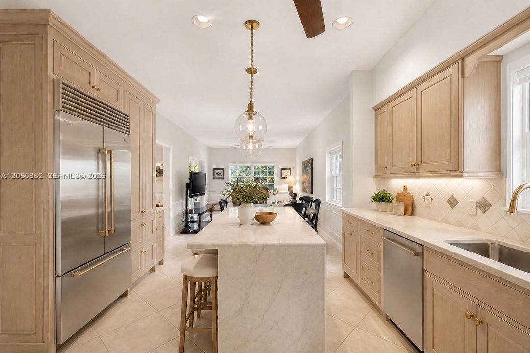 Virtual Rendering of Kitchen