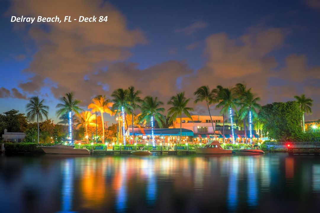 Deck 84 at Dusk - Delray Beach, FL - TEX