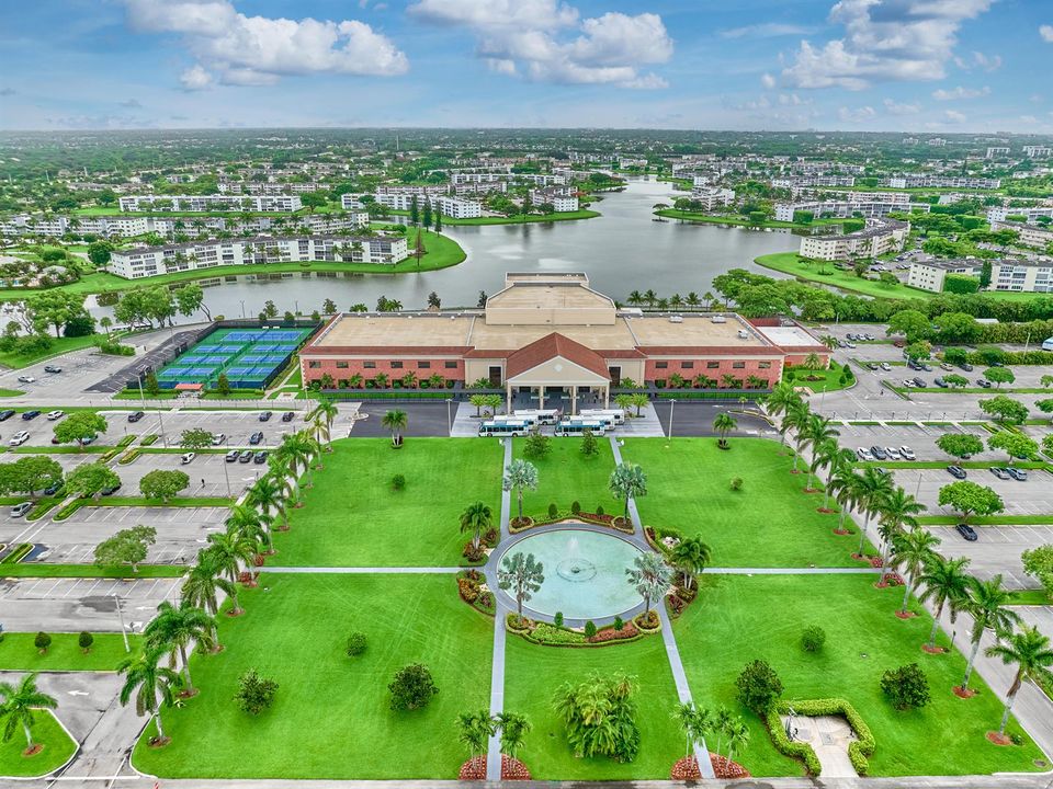 Club House Aerial View
