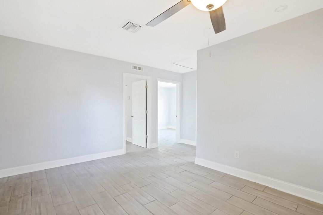 Unit B - family room