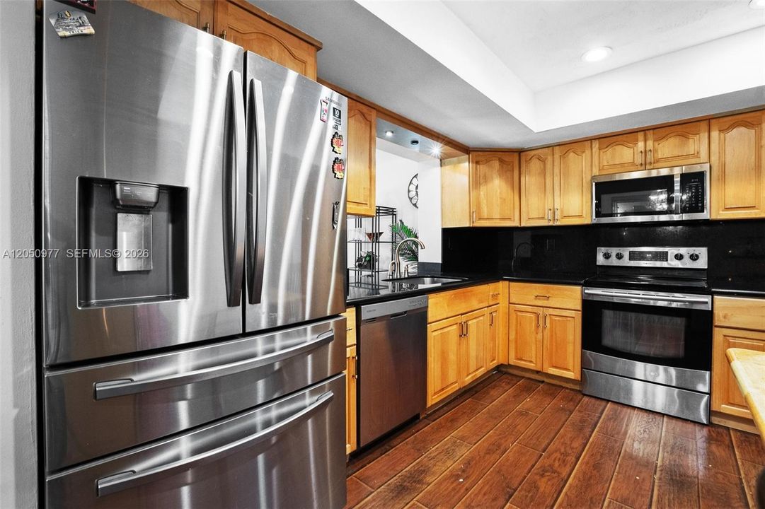 Stainless steel appliances