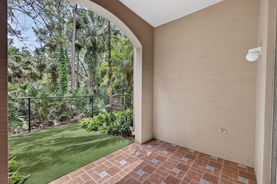 Covered Patio Area