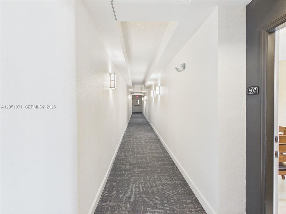 Parking on same floor of unit