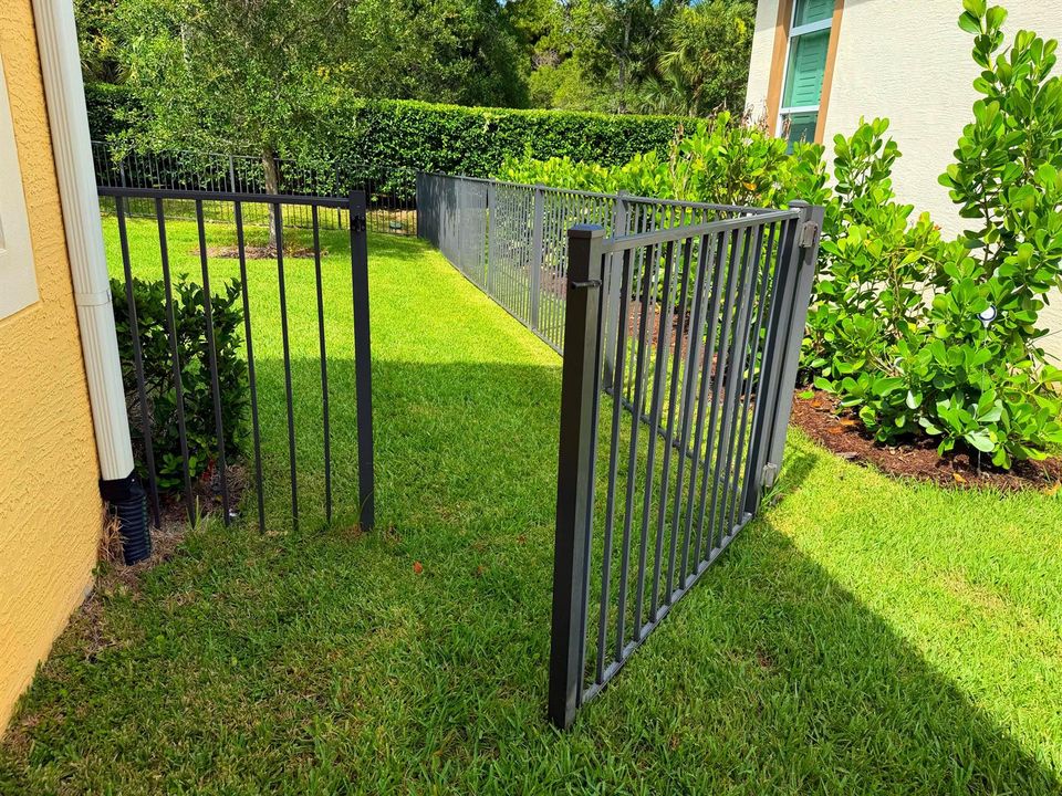 Fenced Backyard (Side Door)