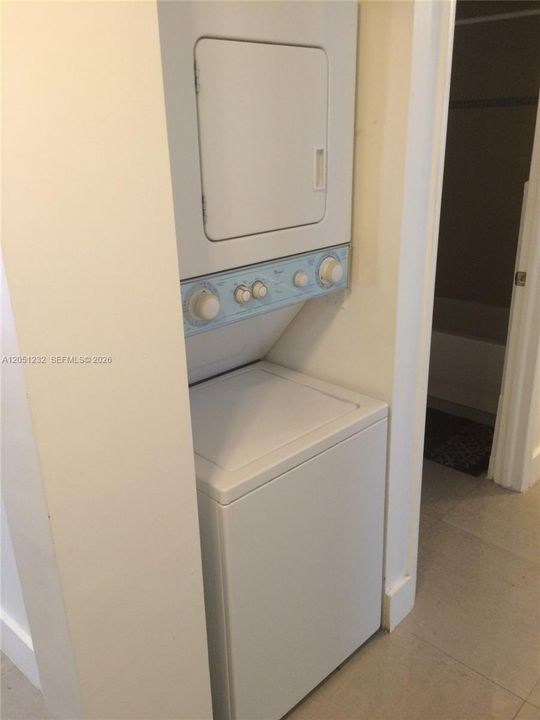 in unit laundry