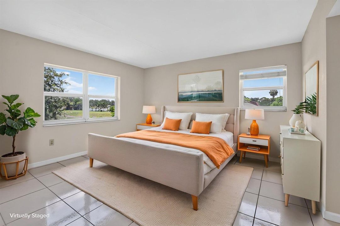 Staged Bedroom