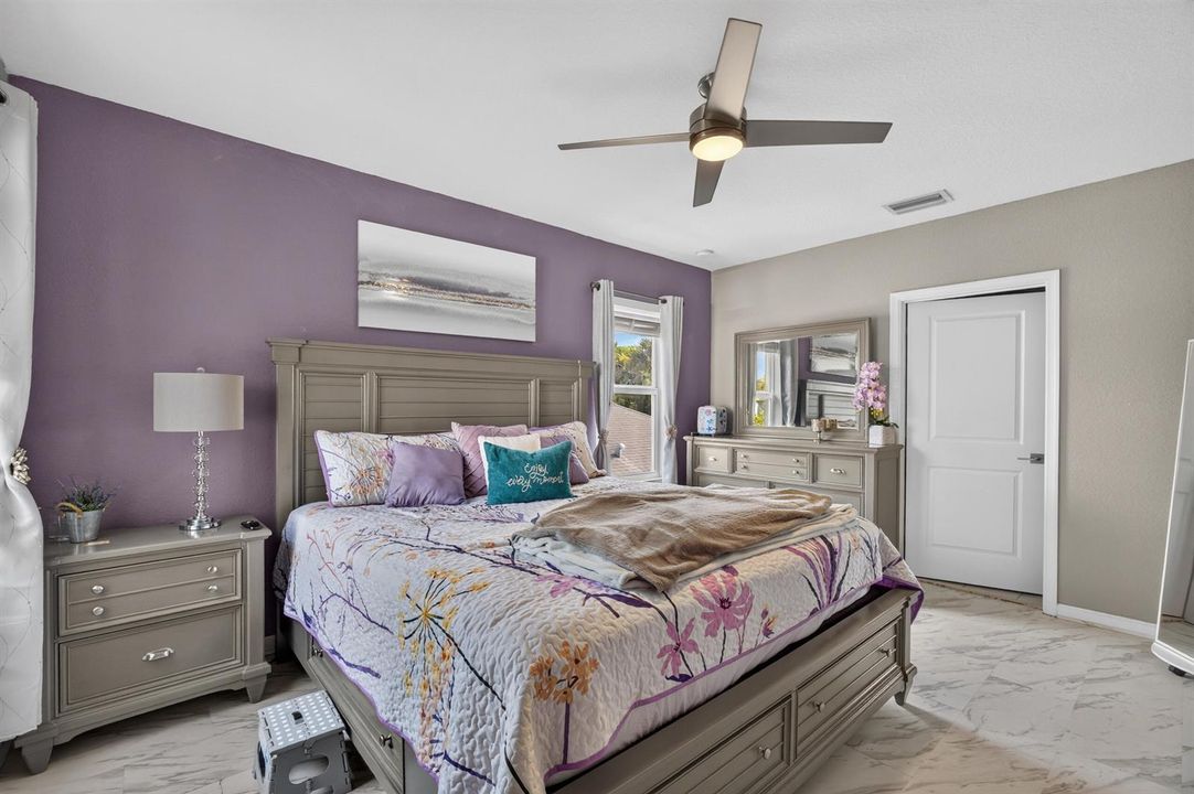 Spacious room.