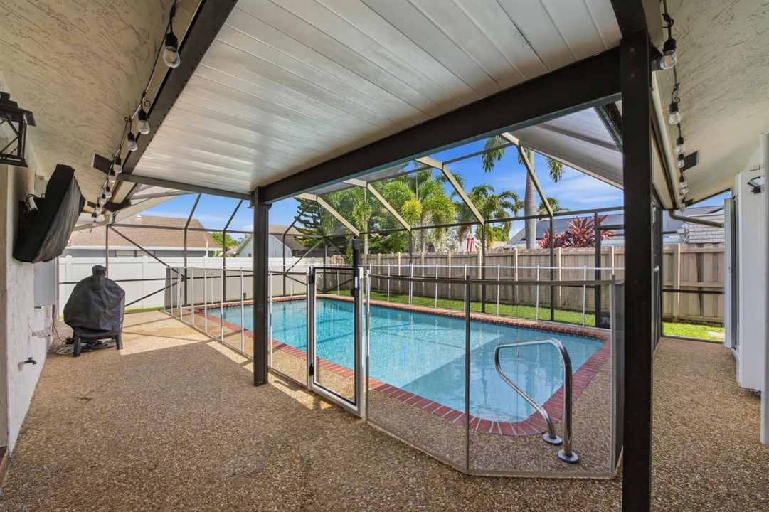 Porch and pool