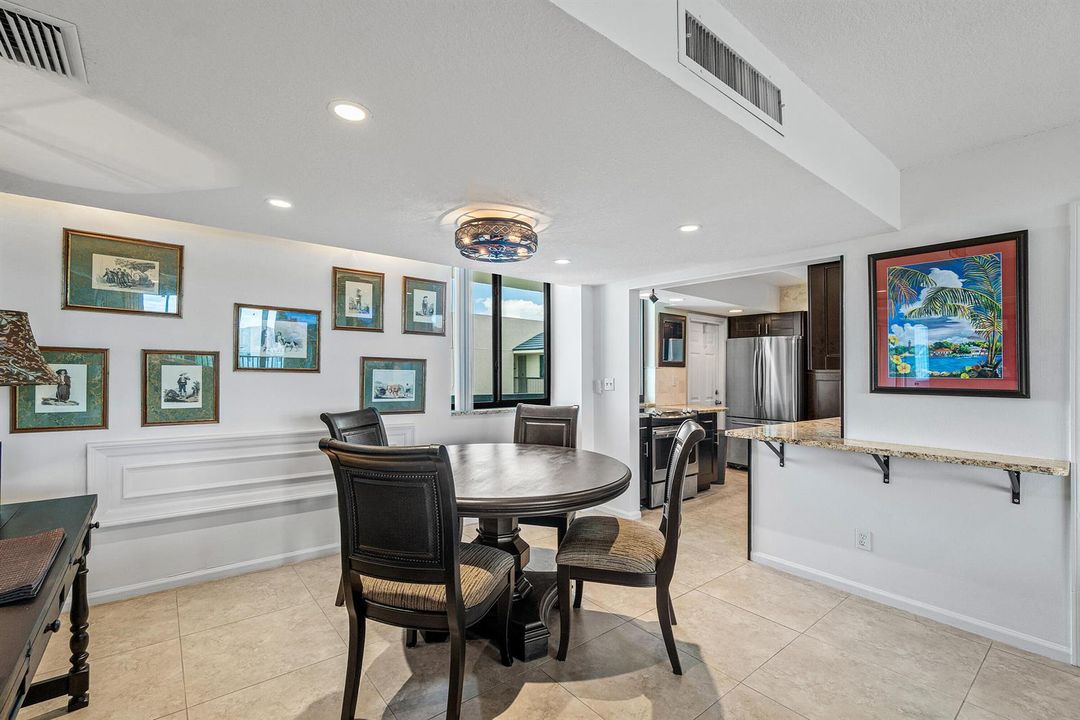 dining room view