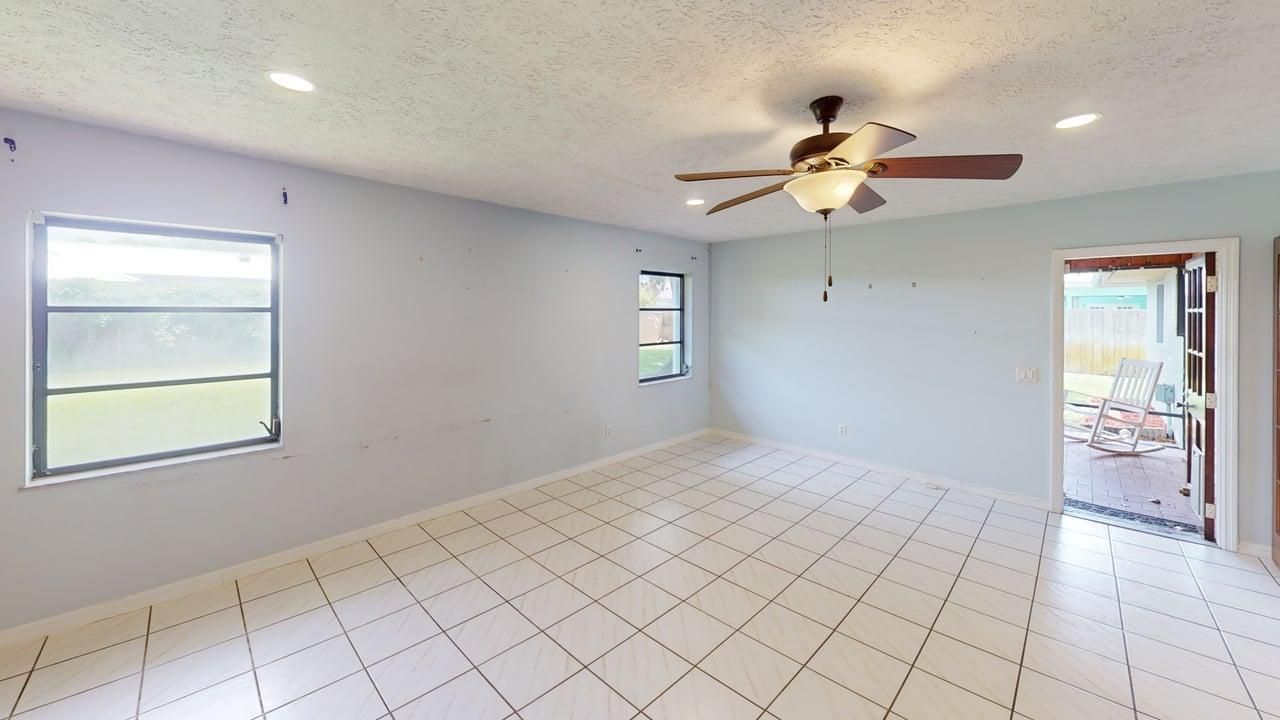 Family Room off Porch Door