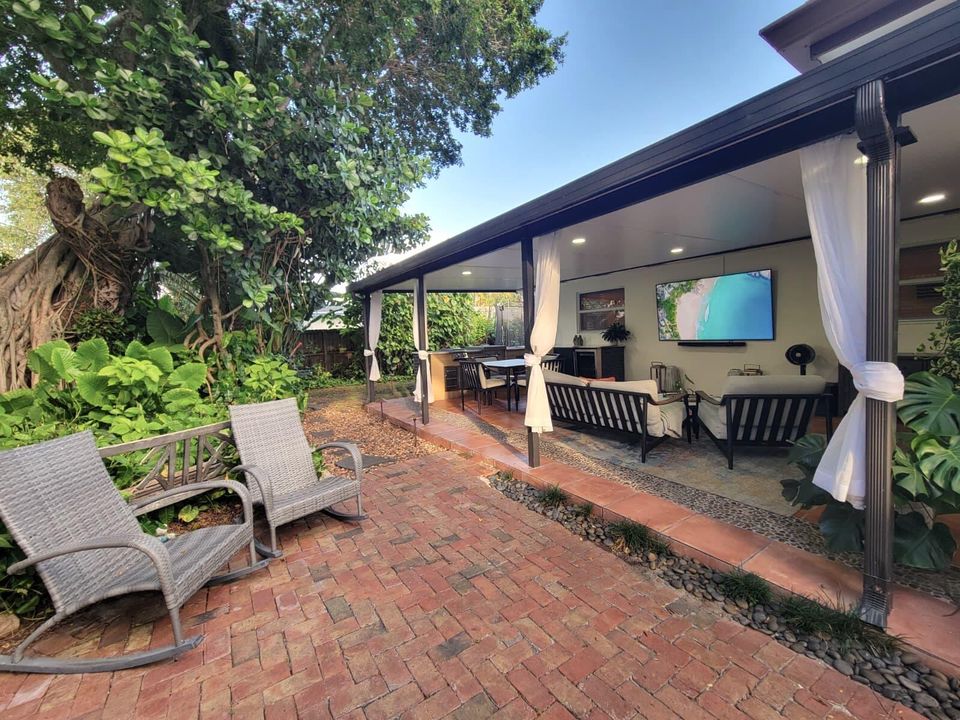 Backyard and Patio